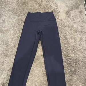 navy blue aeri high rise leggings